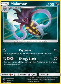 Pokémon-Karte Malamar 090/147