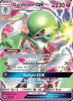 Pokémon-Karte Gardevoir GX 093/147
