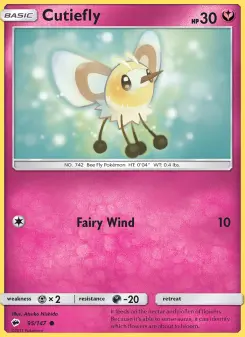 Pokémon-Karte Cutiefly 095/147