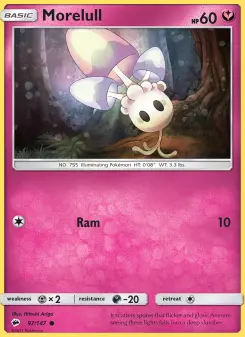 Pokémon-Karte Morelull 097/147