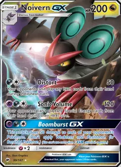 Pokémon-Karte Noivern GX 099/147