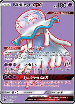 Pokémon-Karte Nihilego GX 103/111