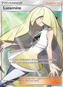 Pokémon-Karte Lusamine 110/111