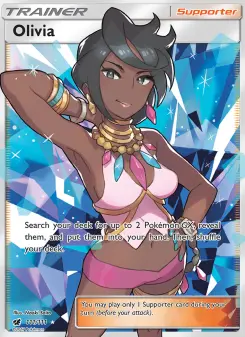 Pokémon-Karte Olivia 111/111