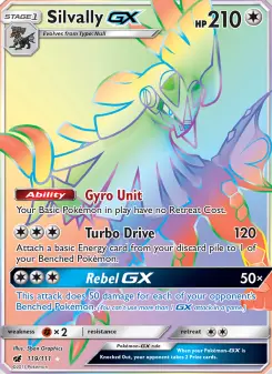 Pokémon-Karte Silvally GX 119/111
