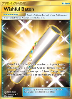 Pokémon-Karte Wishful Baton 121/111