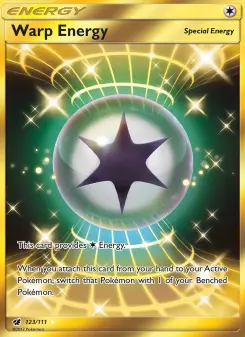 Pokémon-Karte Warp Energy 123/111