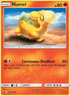 Pokémon-Karte Numel 013/111