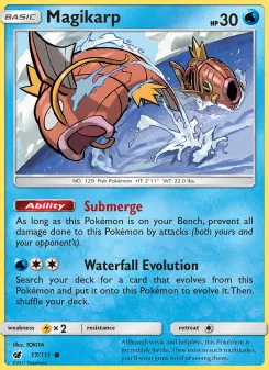 Pokémon-Karte Magikarp 017/111