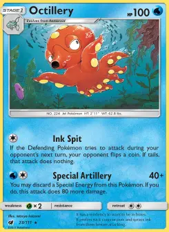 Pokémon-Karte Octillery 023/111