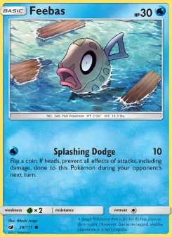 Pokémon-Karte Feebas 026/111