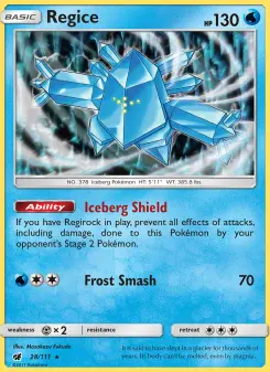 Pokémon-Karte Regice 028/111