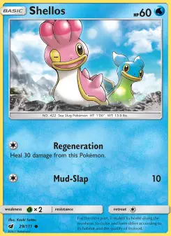 Pokémon-Karte Shellos 029/111