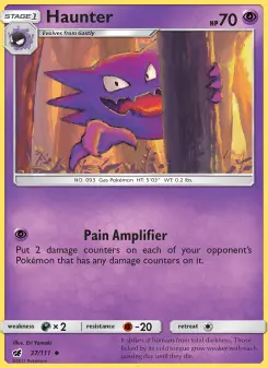 Pokémon-Karte Haunter 037/111