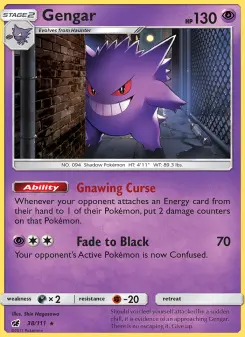 Pokémon-Karte Gengar 038/111