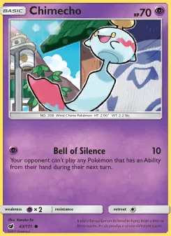 Pokémon-Karte Chimecho 043/111