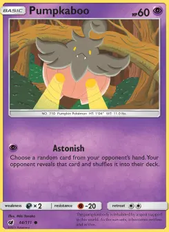 Pokémon-Karte Pumpkaboo 044/111