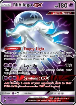 Pokémon-Karte Nihilego GX 049/111
