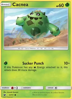 Pokémon-Karte Cacnea 005/111