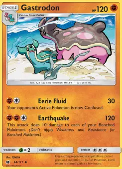 Pokémon-Karte Gastrodon 054/111