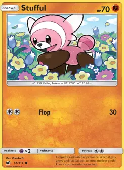 Pokémon-Karte Stufful 055/111