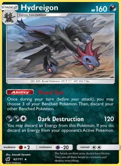 Pokémon-Karte Hydreigon 062/111