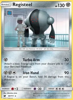Pokémon-Karte Registeel 068/111