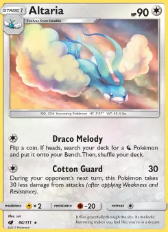 Pokémon-Karte Altaria 080/111