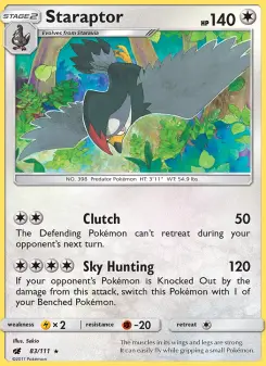 Pokémon-Karte Staraptor 083/111