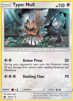 Pokémon-Karte Type: Null 089/111