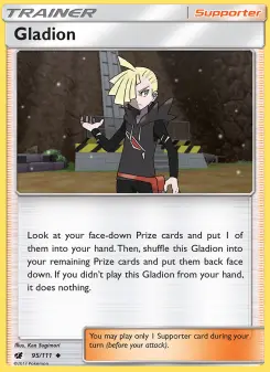 Pokémon-Karte Gladion 095/111