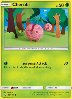 Pokémon-Karte Cherubi 010/156