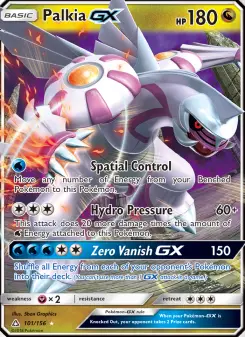 Pokémon-Karte Palkia GX 101/156