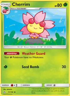 Pokémon-Karte Cherrim 011/156