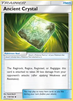 Pokémon-Karte Ancient Crystal 118/156