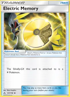 Pokémon-Karte Electric Memory 121/156