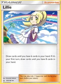 Pokémon-Karte Lillie 125/156