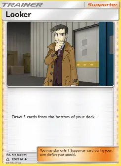 Pokémon-Karte Looker 126/156