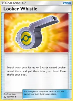 Pokémon-Karte Looker Whistle 127/156