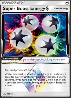 Pokémon-Karte Super Boost Energy ◇ 136/156