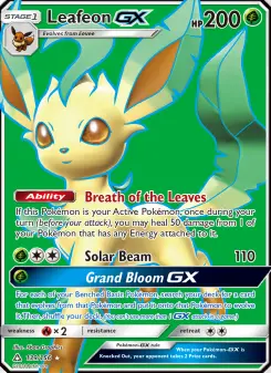 Pokémon-Karte Leafeon GX 139/156
