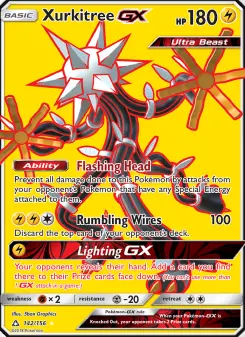 Pokémon-Karte Xurkitree GX 142/156
