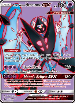Pokémon-Karte Dawn Wings Necrozma GX 143/156