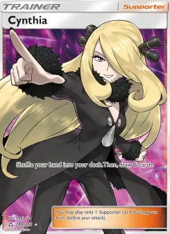 Pokémon-Karte Cynthia 148/156