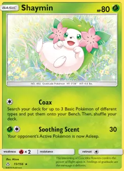 Pokémon-Karte Shaymin 015/156