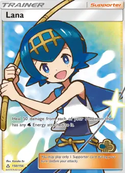 Pokémon-Karte Lana 150/156