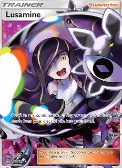 Pokémon-Karte Lusamine 153/156