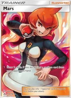Pokémon-Karte Mars 154/156