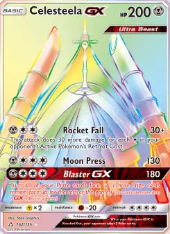 Pokémon-Karte Celesteela GX 162/156