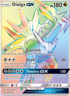 Pokémon-Karte Dialga GX 164/156